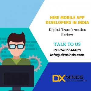 Hire Dedicated Mobile App Developers in India | DxMinds